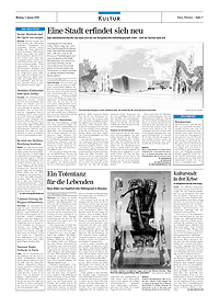 Eine Stadt erfindet sich neu - in: Freie Presse vom 05.01.2009 Eine Stadt erfindet sich neu - in: Freie Presse vom 05.01.2009
